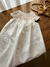 Vestido Jesucita Off White Lino - SunfloraKids