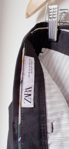 4183 Pantalón Zara Negro T.30 (H) - tienda online