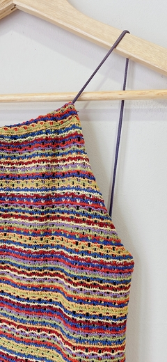 4411 Vestido tejido multicolor T.U (1) - comprar online