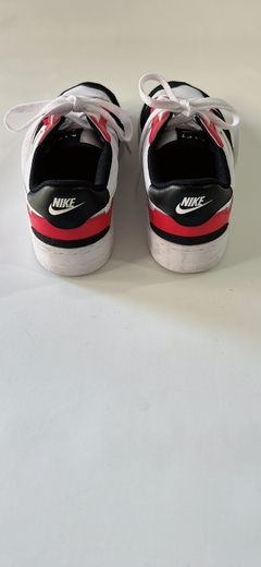 3843 Zapatillas Nike Blanco/Negro/Rojo Nro. 39.5 - comprar online