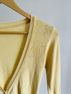 001992 Cardigan amarillo pastel T.U (1) en internet