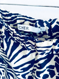 Imagen de 001154 . Pantalón print azul Cher T.0