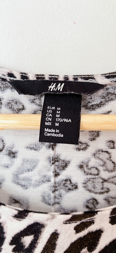 4396 Vestido H&M Print T.S - cazabreva