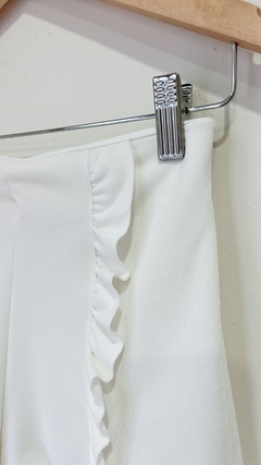 3301 Short voladitos Blanco T.S/M - comprar online