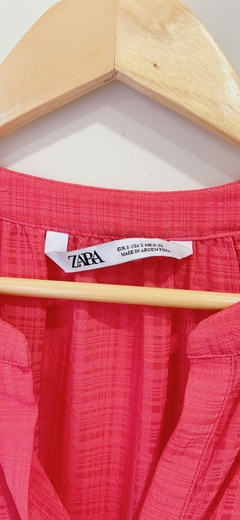 4258 Blusa Zara Coral T.L - tienda online