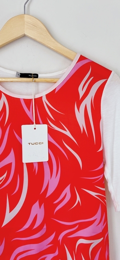 5507 Blusa Tucci Rojo/Rojo T.XS/S/M/XL - comprar online