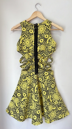 Art.8823 Vestido Amarillo Margaritas TM pequeño - tienda online