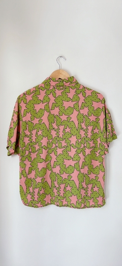Art.5612 Camisa Rosa/Verde T1 (amplio) - comprar online