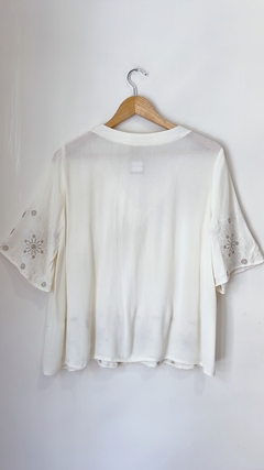 Art.8936 Blusa Natural TXL - cazabreva