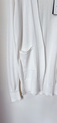 Art.7452 Cardigan Desiderata Off White T3 amplio - comprar online