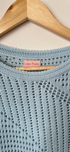 4439 Sweater Lago Puelo Celeste T.U (2) - comprar online