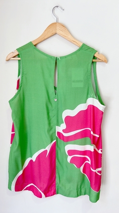 Art.9047 Blusa Melocotón Verde/Fucsia TL en internet