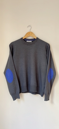 4506 Sweater Gris pitucones T.L (H)