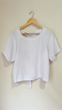 Art.9121 Blusa lazo Blanco TU(2)