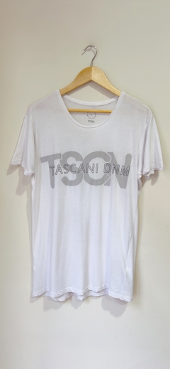 Art.7628 Remera Tascani Blanco TL pequeño