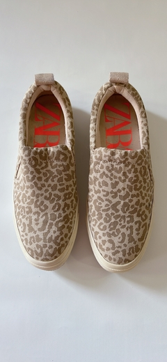 4666 Panchas Zara Print Beige Nro.40 - comprar online