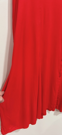 Art.6127 Vestido camisero Rojo TXXL - comprar online