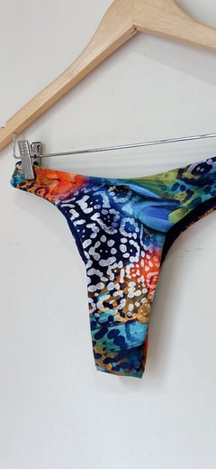 Art.6139 Bombacha bikini Azul print TM - comprar online