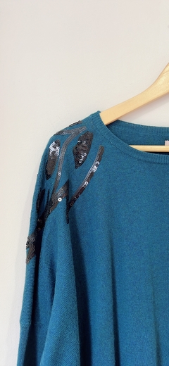 Art.6219 Sweater Millie Petróleo TU (3) - comprar online