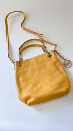 Art.9226 Cartera Michael Kors Original Cuero Amarillo