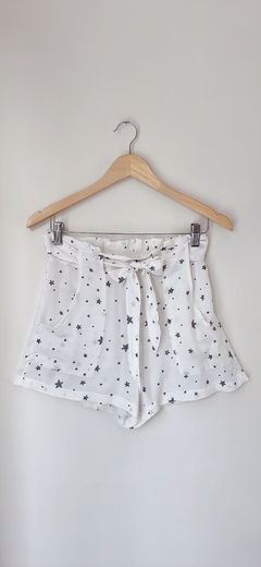 4953 Short Blanco Estrellitas T.2