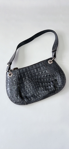 Art.8136 Minibag Prune Cuero Cuero Grafito cazabreva