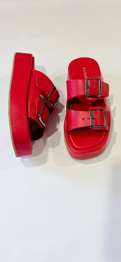 Art.8286 Sandalias Paruolo Rojo Nro39