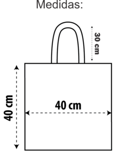 Ecobag " Pedal power " - comprar online