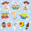 PACK 10 STICKERS CON DISEÑO TOY STORY