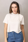 T-SHIRT NEW BASIC CARECA CROPPED TALCO