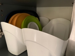 Organizador de tapas blanco Pescara - comprar online