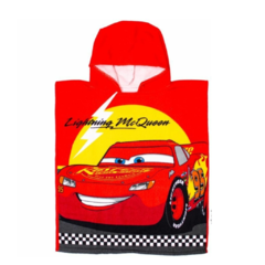 Poncho De Toalla CARS