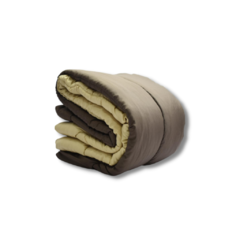 Acolchado PIERRE CARDIN EVOLUTION 1 1/2 Plaza MARRON/BEIGE