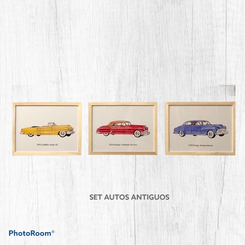 Set Autos Antiguos