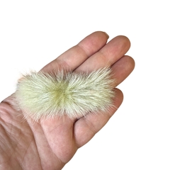 Pompom bigode 7cm PISTACHE - 1 unidade