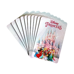 Tag papeleta estampada para laços 9x14cm PRINCESAS DISNEY CASTELO - 10 unidades