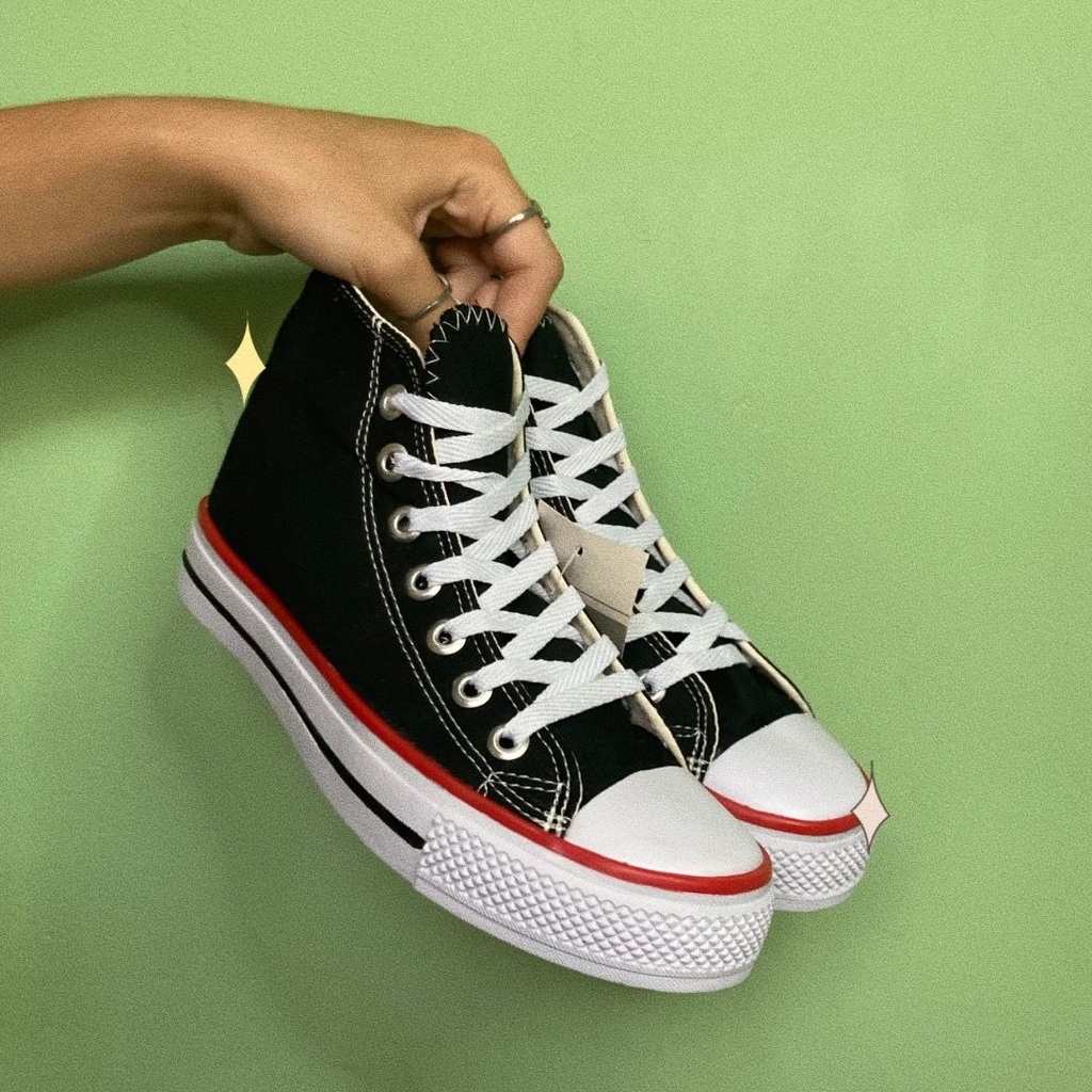 All star cano alto preto: Com o melhor preço