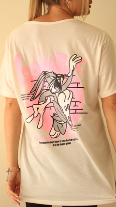 REMERA OVERSIZE BUNNY! x2 - comprar online