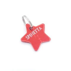 Chapita estrellita color rojo - comprar online