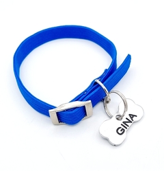 Chapita Small Bone + collar elastizado - comprar online