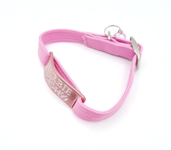 Chapita pasador de gatos rosa+ Collar elastizado rosa en internet