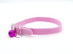 Collar Elastizado de Gatos rosa de 1cm de ancho en internet