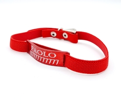 Chapita Gato Aluminio Rojo + collar Reforzado Elastizado Rojo en internet