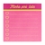 Bloco Adesivo Pink Vibes Lista 76Mmx76mm 100F Leonora - comprar online