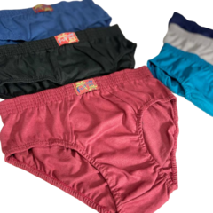 FU2058-Slip de hombre elastico a la vista embutidos packx 12 Unidades