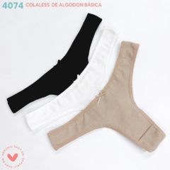 VI4074-Colaless lisas de algodón & lycra