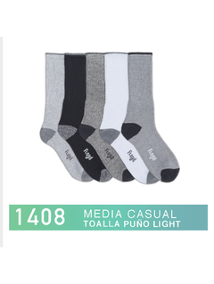 FL1408-PACK X12 unidades (DOCENA), HOMBRE/ Media casual Toalla puño light