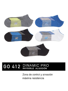 FLGO412-DINAMIC PRO: Invisible algodón zona de control y aireacion maxima resistencia