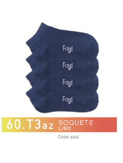 FL60T3A-PACK X12 unidades (DOCENA), Soquete Liso color azul Talle 3