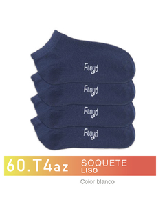 FL60T4A-PACK X12 unidades (DOCENA), Soquete Liso color azul Talle 4